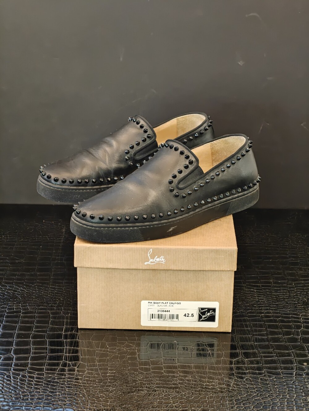 Christian Louboutin PIK BOAT FLAT CALFIGG